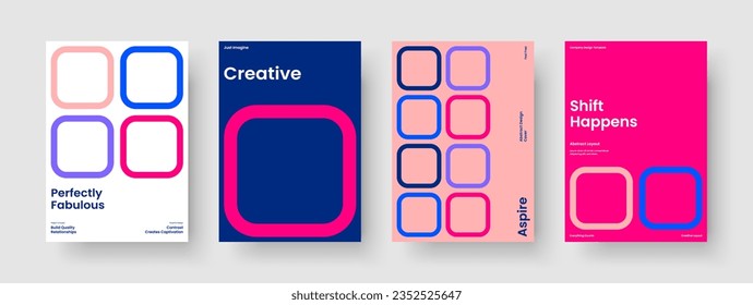 Plantilla de volante abstracta. Diseño creativo de pancarta. Diseño de afiches geométricos. Portada del libro. Antecedentes. Informe. Presentación de negocios. Folleto. Boletín informativo. Folleto. Folleto. Cuaderno. Publicidad