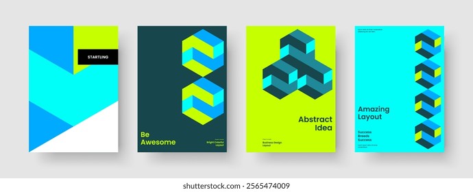 Abstract Flyer Template. Creative Report Layout. Isolated Book Cover Design. Banner. Poster. Brochure. Business Presentation. Background. Newsletter. Brand Identity. Pamphlet. Leaflet. Portfolio
