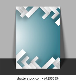 Abstract Flyer, Template design for your Business.