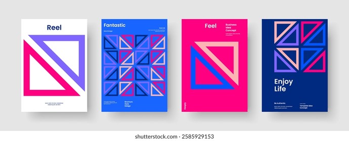 Abstract Flyer Template. Geometric Banner Layout. Isolated Brochure Design. Background. Business Presentation. Book Cover. Poster. Report. Magazine. Notebook. Portfolio. Handbill. Catalog