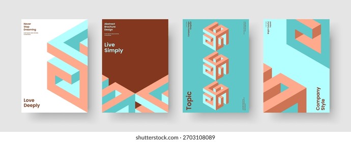 Modelo de Panfleto Abstrato. Design de banner geométrico. Layout de apresentação empresarial criativa. Relatório. Capa de Livro. Brochura. Cartaz. Histórico. Carteira. Folheto informativo. Boletim informativo. Publicidade. Conhecimento Manual