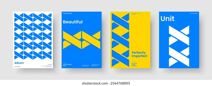 Abstract Flyer Template. Geometric Brochure Design. Creative Business Presentation Layout. Poster. Report. Book Cover. Background. Banner. Leaflet. Handbill. Pamphlet. Brand Identity. Advertising