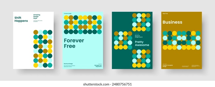 Abstract Flyer Template. Geometric Report Layout. Isolated Book Cover Design. Business Presentation. Poster. Background. Brochure. Banner. Brand Identity. Magazine. Handbill. Catalog. Advertising