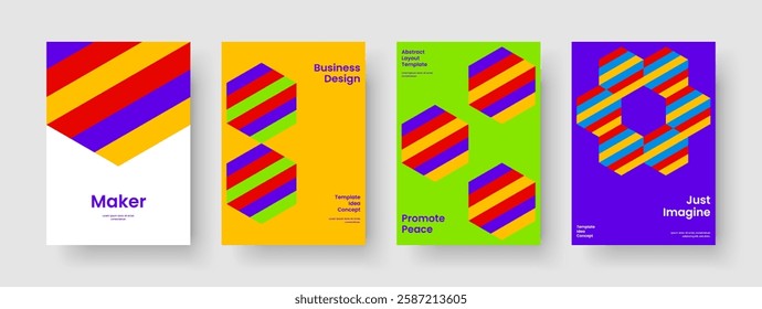 Abstract Flyer Template. Isolated Background Layout. Geometric Book Cover Design. Brochure. Report. Business Presentation. Banner. Poster. Advertising. Handbill. Brand Identity. Leaflet. Journal