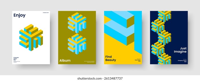 Abstract Flyer Template. Isolated Report Layout. Geometric Business Presentation Design. Poster. Banner. Background. Brochure. Book Cover. Magazine. Portfolio. Newsletter. Notebook. Journal