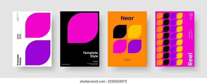 Abstract Flyer Template. Modern Background Design. Geometric Book Cover Layout. Report. Poster. Brochure. Banner. Business Presentation. Notebook. Pamphlet. Handbill. Leaflet. Catalog. Portfolio