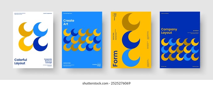 Modelo de Panfleto Abstrato. Layout de folheto moderno. Design de banner isolado. Relatório. Apresentação de negócios. Cartaz. Histórico. Capa de Livro. Revista. Diário. Panfleto. Folheto informativo. Conhecimento Manual