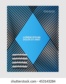 Abstract flyer vector background
