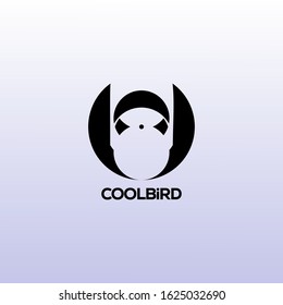 Abstract Flying Bird Logo Design