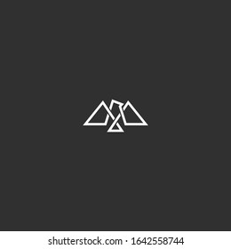 abstract flying bird vector icon