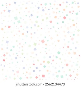 A abstract flying flower pattern.