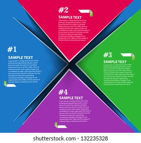 Abstract In fographics design, vector