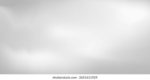 Abstract foil background gray with metal mirror texture. Chrome gradient surface with light gloss vector illustrations simple