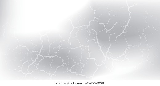 Abstract foil background with metal mirror texture. Chrome gradient surface with light like could modern abstract