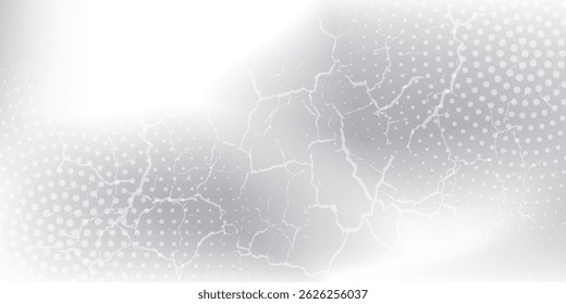 Abstract foil background with metal mirror texture. Chrome gradient surface with light like could modern abstract simple