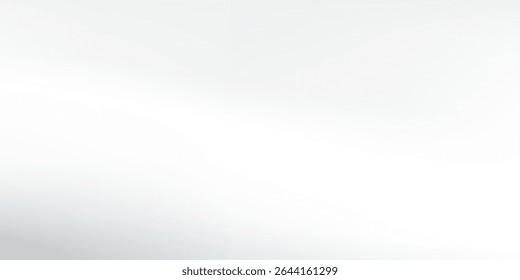 Abstract foil background with metal mirror texture. Chrome gradient surface with light modern simple