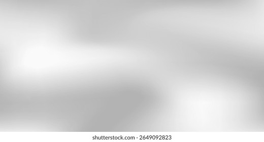 Abstract foil background with metal mirror texture. Chrome gradient surface silver modern