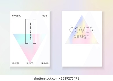 Abstract Foil. Geometric Mesh. Rainbow Pattern. Memphis Design. Colourful Retro Template. Purple 1980 Cover. Graphic Banner. Violet Abstract Foil