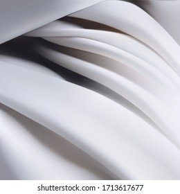 Abstract folded cloth. Vector illustration.