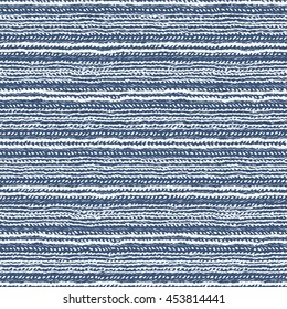 Abstract folk striped textured background. Seamless pattern.