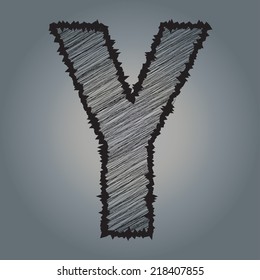 Abstract font background