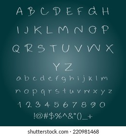 abstract font background