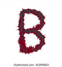 abstract font color B for many business web design or some thing in education.