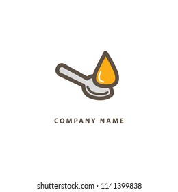 Abstract food logo icon vector design. Recipe, cooking, course, cafe, restaurant, fast food vector logo. Editable design. Cutlery logo. Cooking food, menu web icon.