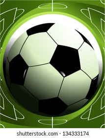 Abstract football background