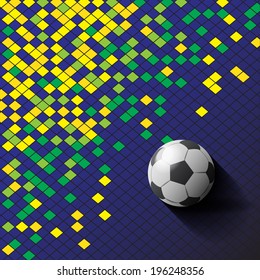 Abstract football background