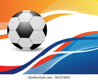 abstract football background design vector illustration