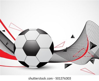 abstract football background design vector illustration