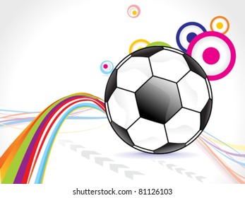 abstract football background design vector illustration
