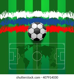 Abstract football background eps 10 vector illustration