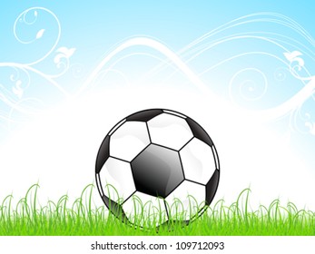 abstract football concept vector illustration
