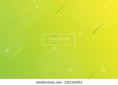 Abstract form composition background trend. Circle, wavy, dynamic background, gradient color, flowing shapes,. Usable for landing page. Trendy and modern background color.