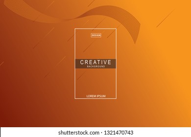 Abstract form composition background trend. Circle, wavy, dynamic background, gradient color, flowing shapes,. Usable for landing page. Trendy and modern background color