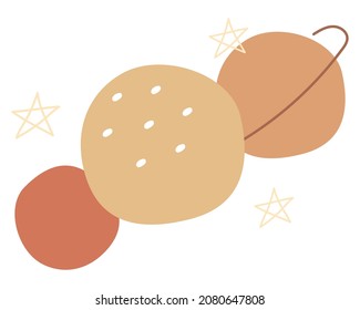 Forma abstracta. Cosmos.
Formas geométricas. Minimalismo, moderno. Forma geométrica mínima.
bohemio, simple. Boho escandinavo. Diseño, arte.