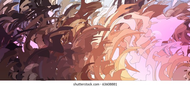 abstract form, design elements, fantastic background