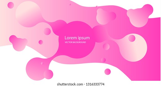 Abstract form of fluid. Liquid design. Liquid dynamic background for web sites, landing page or business presentation. Isolated gradient waves with geometric lines. Abstract geometric wallpaper