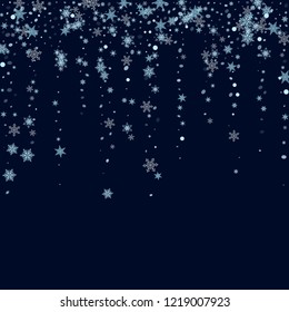 Abstract form of flying snowflakes Flying snowflakes, snow flakes Creative design of packaging, wallpapers, tiles, textiles, covers