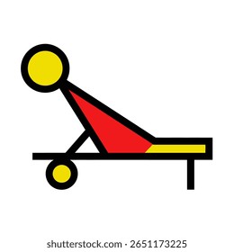 Abstract form lies minimal design geometric shape presentation
