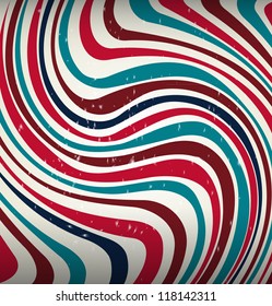 Abstract forms of art presentation template