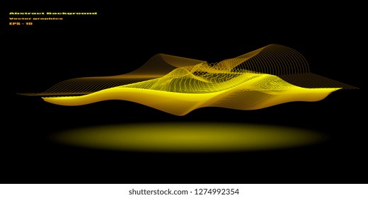 Abstract forms. Gradient Transitions. Vector graphics