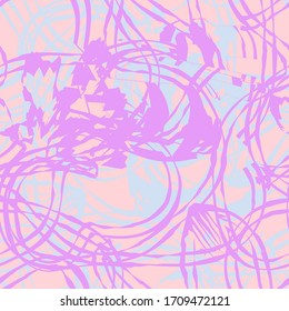 Abstract Forms Vector Background Seamless