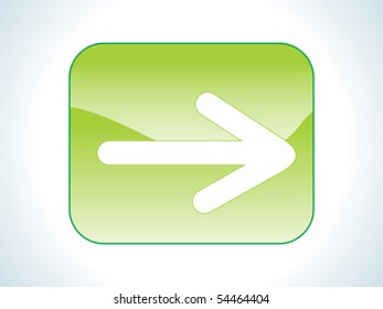abstract forward icon  with blue background