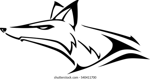 Abstract Fox Symbol