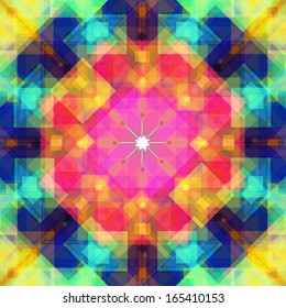 abstract fractal background, with colorful stylish design