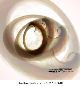 Abstract fractal background, futuristic vector illustration eps10