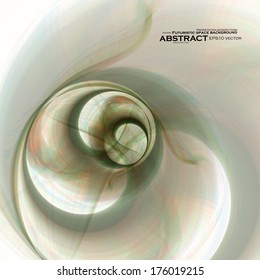Abstract fractal background, futuristic vector illustration eps10